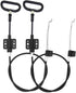 2Pcs Recliner Cables Replacement D-Ring Cables, Fit Ashley and Most Recliner, Exposed 4.9" Total 33.7"