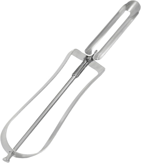 RyanDesign Professional Stainless Steel Peeler - Swivel Blade, Ergonomic Handle, Potato Eye Remover