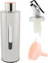 Set Kitchen,9.9oz Carafe(290ml) FEOOWV Olive Oil and Vinegar Dispenser Bottle for Clear Plastic Olive Oli with Pourers