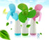 JDYYICZ Mini Handheld Fan, Personal Fan with Soft Foam Blades, Battery Powered for Home and Travel (Blue 1pcs)