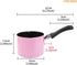 CHEFMADE Mini Milk Coffee Warmer, Non-stick 550ML Milk Chocolate Coffee Butter Warmer Pot With Double Diversion Port by CHEFMADE