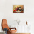 Retro Wine Pictures for Kitchen, PIY Vibrant Fruits Wall Art for Dining Room, Canvas Prints Oil Painting