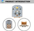 WR55X11132 WR55X25754 WR55X26486 Refrigerator LED Light Compatible with GE, Replaces 3033142 PS4704284