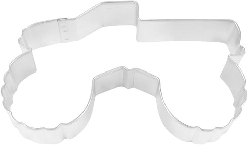 R&M Monster Truck Cookie Cutter, 5" in Durable Tinplated Steel