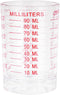 BCnmviku Shot Glass Measuring Cup, 3 Ounce/90ML Liquid Heavy High Espresso Glass