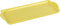 Calypso Basics Plastic Tidbit Melamine Sandwich Tray, Lemon