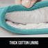Gorilla Grip 4 Piece Silicone Oven Mitt and Trivets Set, Waterproof, Cotton Lined, BPA-Free, Turquoise