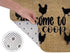 Welcome to Our Coop Chicken Door Mat, Pattern Printed Entry Mat, 16x24 Inch Mud Wipe Mat