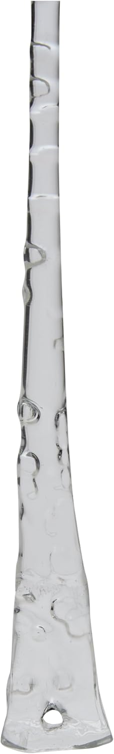 Department 56 Christmas Basics Glass Icicles Ornament Set, Clear, Various Sizes