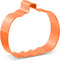 LILIAO 3.4" Pumpkin Cookie Cutter, Thanksgiving Orange Color Coated Stainless Steel