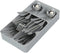 6 Slots Silverware Cutlery Drawer Organizer, Kitchen Utensil Tray for Flatware, Spoon and Knives Storage, Neat &