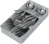 6 Slots Silverware Cutlery Drawer Organizer, Kitchen Utensil Tray for Flatware, Spoon and Knives Storage, Neat &
