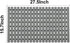 27.5 x15.7 Inch BEMISO Shower Mat Non Slip Bathtub Mat with Suction Cups and Drain Holes Bath Mat for Tub & Shower.Easy