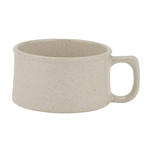 G.E.T. BF-080-IR-EC Melamine Shatter-Resistant Mug, 11 Ounce, Ironstone (Set of 4)