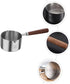 Small Pot with Pour Spout, Chocolate Melting Pot, Mini Frying Pan, Stainless Steel Small Steamer