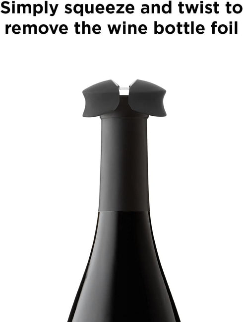 Rabbit Wine Bottle Foil Cutter, 1 EA - W6113 (Black)