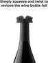 Rabbit Wine Bottle Foil Cutter, 1 EA - W6113 (Black)