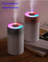 Colorful 260ml USB Humidifier - Mini Air Humidifier with 7 Color LED, Suitable for Study Room, Bedroom, Baby Room,