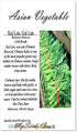 MySeeds.Co - BIG PACK Seeds Pack (1,500) Pack Big - Chinese Broccoli, Kailan GAI LAN Seeds - Used in Cantonese Cuisine