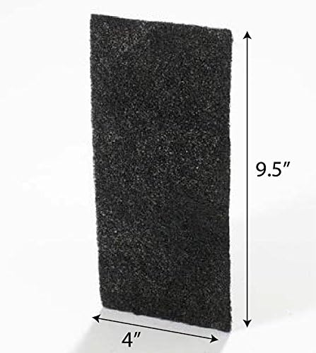 Nispira Activated Carbon Pre Filter - Compatible with Holmes AER1 Air Purifier (4 Carbon Filters)
