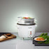 RC-8 8 Tayama Rice Cooker with Cup Steam Tray, White