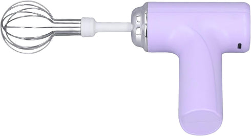 Electric Hand Mixer, Cordless Handheld Whisk, Lightweight Kitchen Tool, 3 Levels for Kitchen