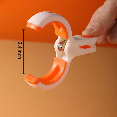 9 Pack Beach Towel Clips for Beach Chair, Strong Silicone Plastic Clips to Keep Towels from Blowing Away