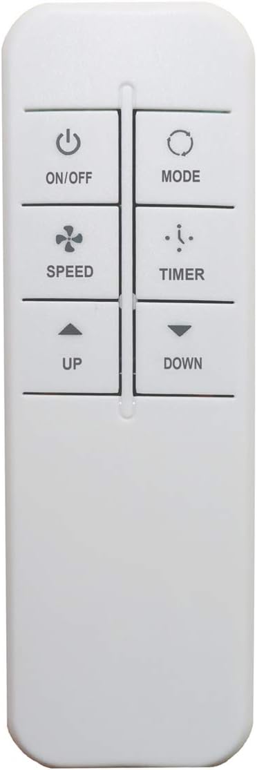RCECAOSHAN Replacement for Haier Air Conditioner Remote Control 0010401358A, Works for Multiple Models