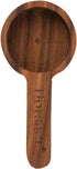 Wood Scoop for Canister - Measuring Spoon for Coffee Beans, Ground Coffee, Protein Powder, Spices, Tea, Bath Salt