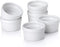 Vidalenta Mini Ramekins Set of 6, 1.5 oz Dipping Sauce Cups, Porcelain Souffle Dish, Small Bowls for Charcuterie Board,