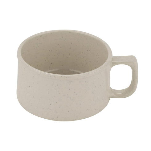G.E.T. BF-080-IR-EC Melamine Shatter-Resistant Mug, 11 Ounce, Ironstone (Set of 4)