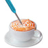 Stainless Steel Coffee Latte Art Pen, Decorative Cappuccino Tool, Fancy Cafe Pen, Blue