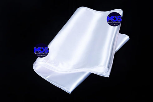 MDS 10 PCS Satin Table Runners, 12 x 108 Inch Charmeuse Sateen Silk for Wedding Reception Birthday Party