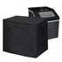 Ice Maker Cover, Universal Waterproof Shield for Rice Cooker, Bread Machine, Other Countertop Appliances, Black