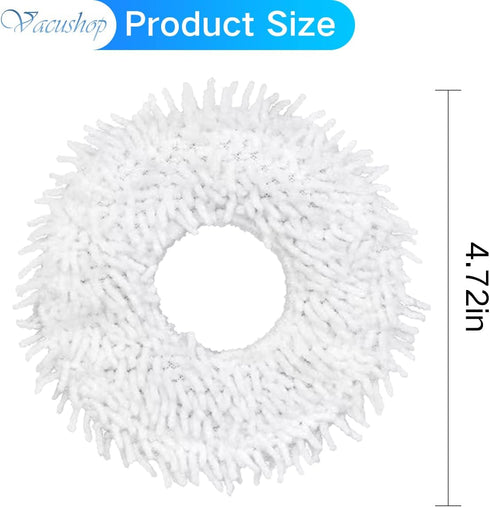 Replacement Parts for Robot Cleaner Yeedi Mop Station Accessories X4 Mop X4 Side Brush X2 Filter (4)