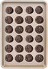 Nonstick Large Baking Cookie Sheet | Heavy Duty Carbon Steel Baking Pan for Oven | 17.7 Inch x 12.8 Inch, Champagne Gold