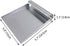 Stainless Steel Food Scooper, Food Mover Spatula, Cutting-board Scraper, Dough Cutter Tool, 5.9"