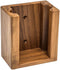 SeaTeak Wooden Soap/Hand Sanitizer Bottle Holder, 100% Solid Teak Wood, Wall Mountable, Fits 10.5oz Bottles