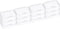 PATIKIL 6.5x4.5x2.5in Clear Storage Box, 12Pack Plastic Stackable Rectangle Organizer for Bead Jewelry and Crafts