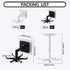 Aosome Under Cabinet Utensil Holder Hanger Hook, 2 Pack, Black & White for Kitchen and Bathroom