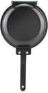 Fdit Double Side Non-stick Ceramic Coating Flip Frying Pan, Pancake Maker for Household Kitchen Cookware