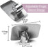 Finger Guards for Cutting, 4 Pcs Stainless Steel Finger Protector for Chopping and Slicing in Kitchens