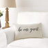 Meekio Farmhouse Pillow Covers with Be Our Guest Quote, 12" x 20" Rustic Décor Lumbar Pillow Covers for Guest Room