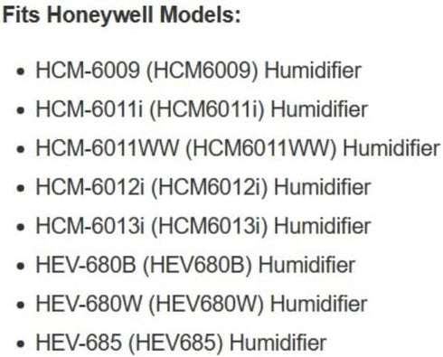 Honeywell HC14PF3 Replacement Wicking Filter E, 3 Count, White, 3 Pack