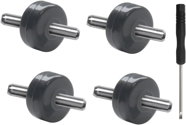 Replacement Caster Front Wheels for Shark Navigator Lift Away NV22, NV42, NV341, NV350, NV351, NV352, NV355, NV356e