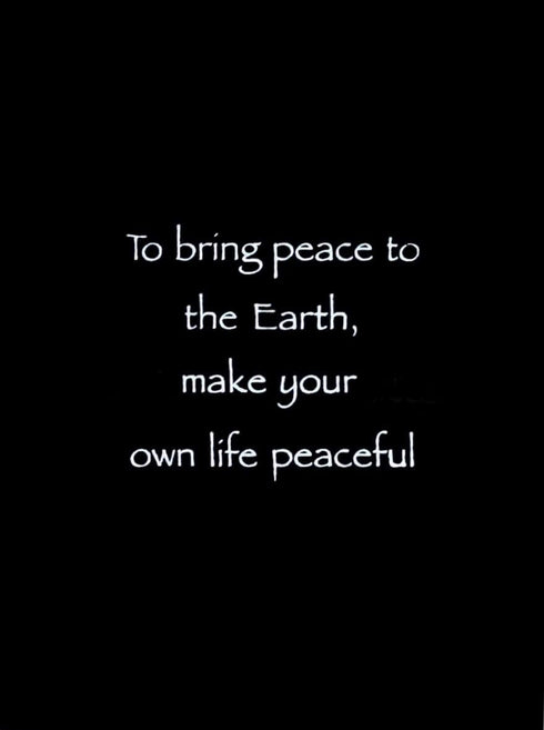 Inspirational Wall Decor Large Peace Banner, Motivational Quote Wall Hanging Scroll, Uplifting Message Art Decoration