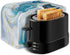 Turquoise Marble 2, 4 Slice Toaster Cover, Dust Protection & Waterproof Small Appliance Universal Size