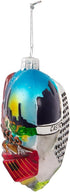 Kurt Adler 4" San Francisco Glass Heart Cityscape Ornament