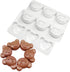 6 Cavity Bear Silicone Chocolate Mold for DIY Cake, Ice Cubes, Pastry, Biscuit, Manual Baking Accessories