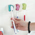 Toothbrush Holder Case with Suction Cup, 3 Pcs Wall Holder with Cover for Kids and Adults